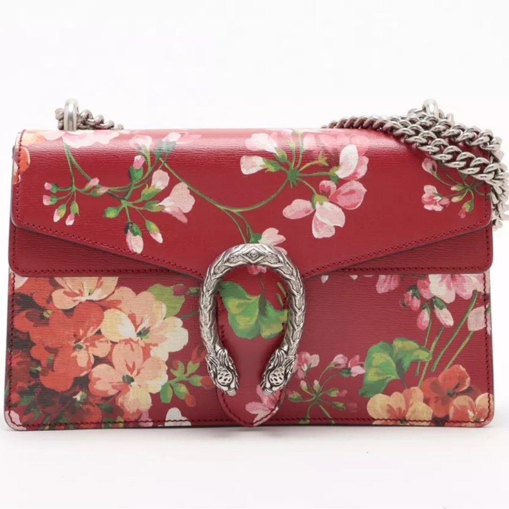 Gucci Blooms Dionysus Leather Chain Shoulder Bag - 400249